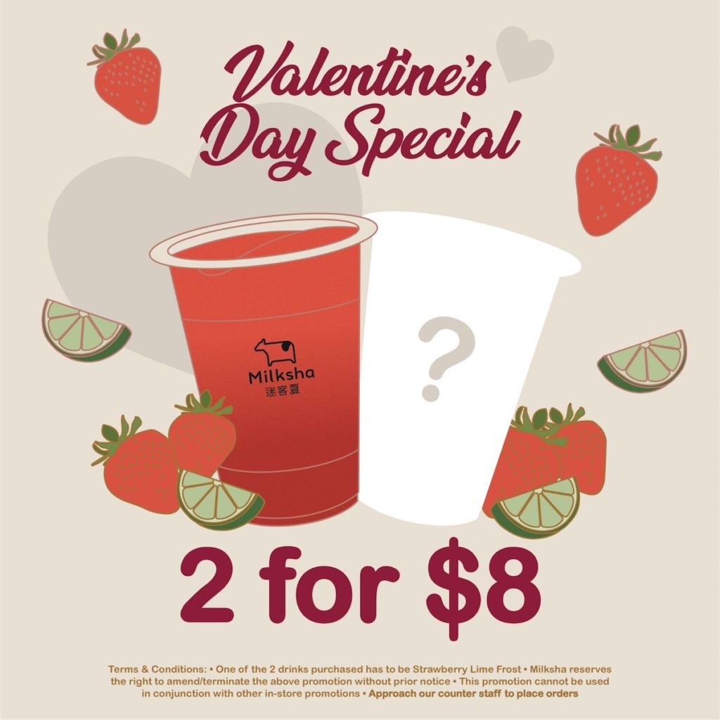 Sweeten the Romance with Milksha’s Limited-edition Valentine’s Special! | Why Not Deals