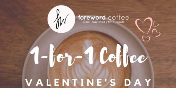 Foreword Coffee SG Valentine’s Day 1-for-1 Coffee Promotion
