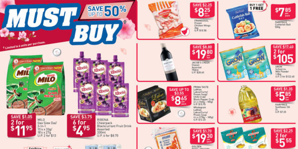 NTUC FairPrice SG Your Weekly Saver Promotions 6-12 Feb 2020