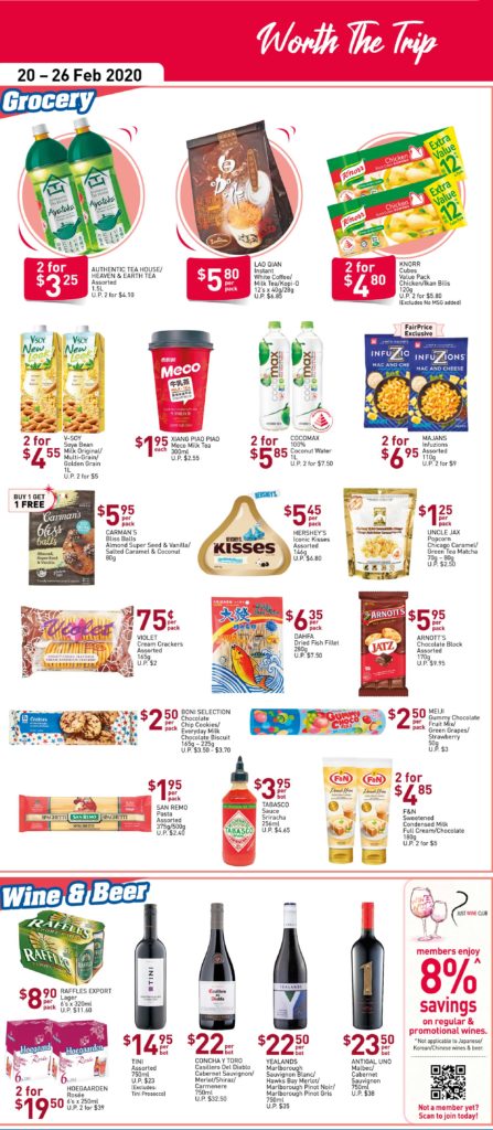 NTUC FairPrice SG Your Weekly Savers Promotion 20-26 Feb 2020 | Why Not Deals 1