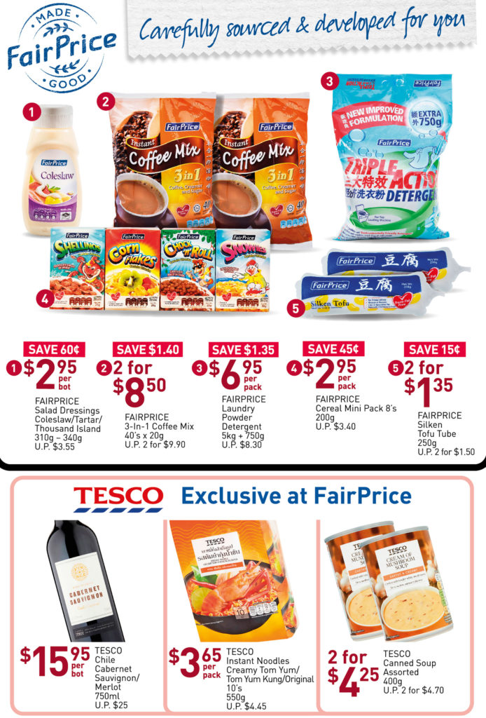 NTUC FairPrice SG Your Weekly Savers Promotion 20-26 Feb 2020 | Why Not Deals 4