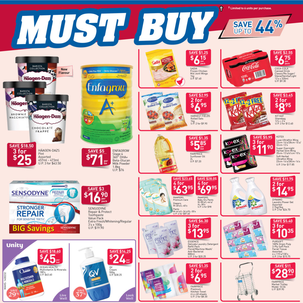 NTUC FairPrice Your Weekly Saver Promotions 27 Feb - 4 Mar 2020 | Why Not Deals