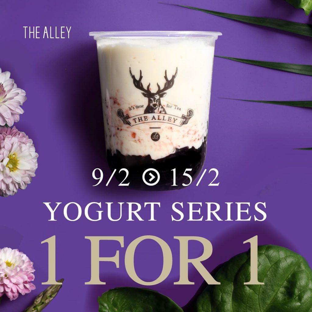 The Alley SG 1 for 1 Yogurt Series From 9 Feb 2020 | Why Not Deals