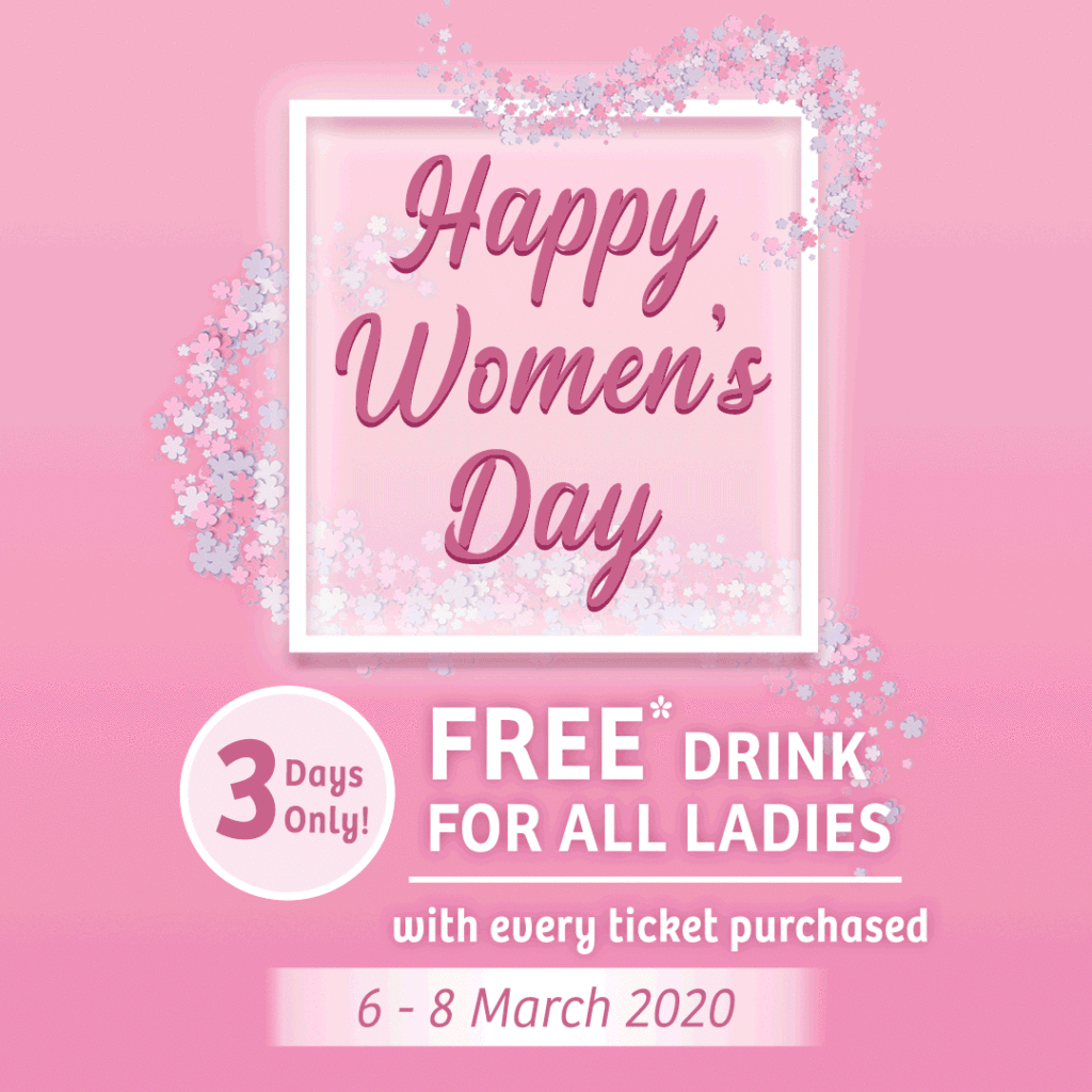 Celebrate International Women's Day with Golden Village! | Why Not Deals