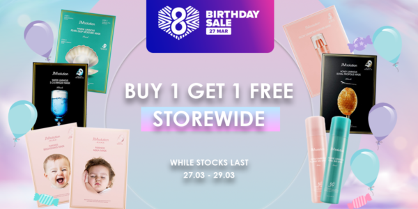 Storewide  – Buy 1 Get 1 Free (Limited Qty Available)