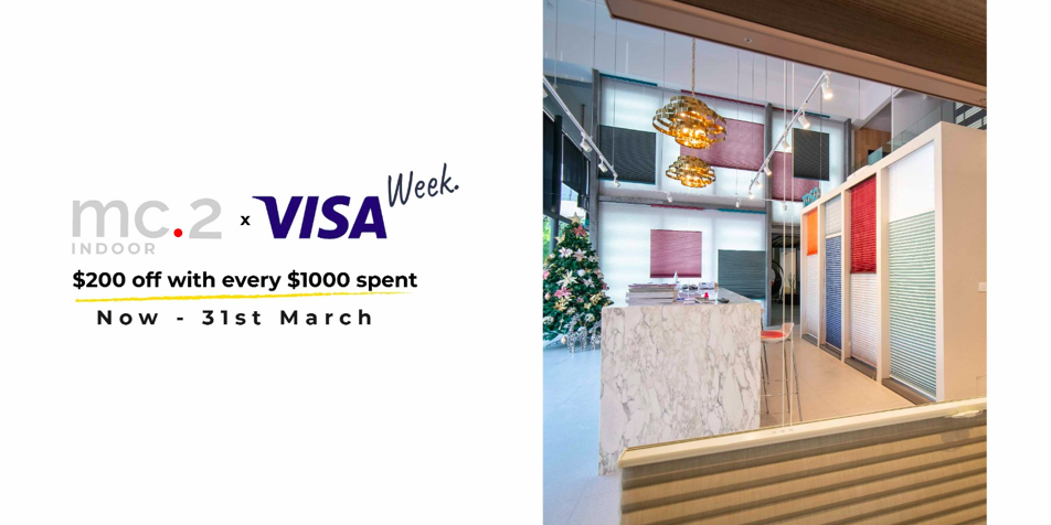 [24 Hrs Exclusive Deal] All VISA Cardholders Will Receive Free $200 mc.2 Voucher