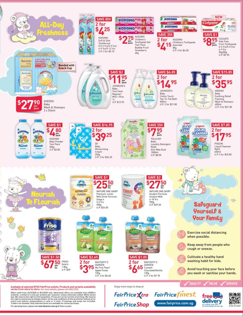 NTUC FairPrice SG Your Weekly Saver Promotion 26 Mar - 1 Apr 2020 | Why Not Deals 6