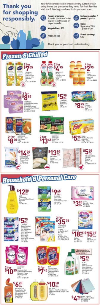 NTUC FairPrice Your Weekly Saver Promotion 19-25 Mar 2020 | Why Not Deals 4