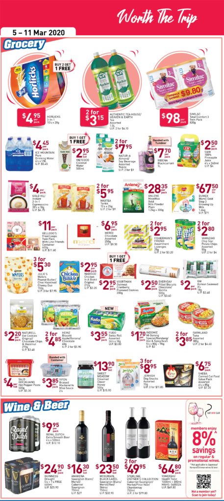 NTUC FairPrice Your Weekly Saver Promotions 5-11 Mar 2020 | Why Not Deals 6