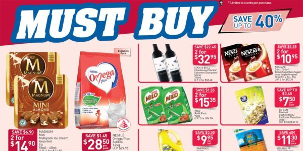 NTUC FairPrice Your Weekly Saver Promotions 5-11 Mar 2020