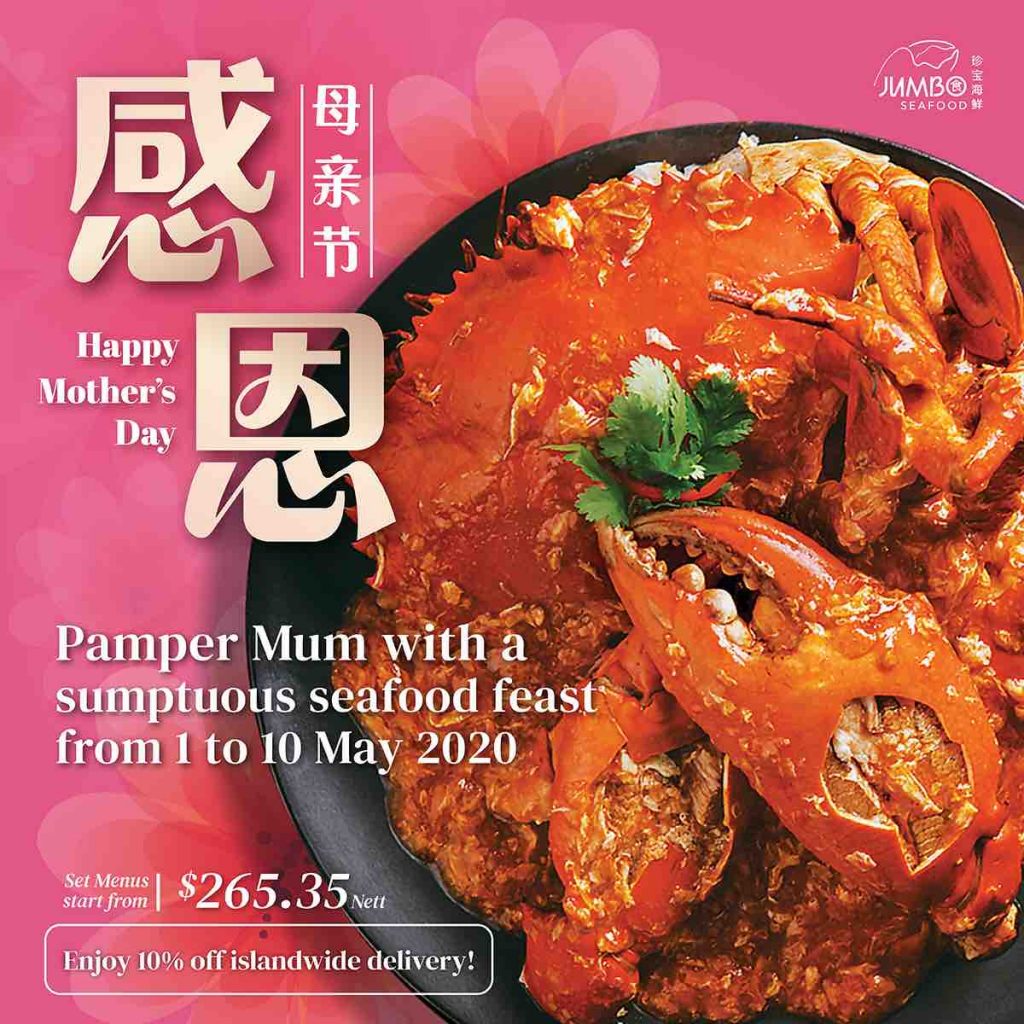 Celebrate Mother's Day with  Set Menu Specials from Jumbo Group of Restaurants | Why Not Deals 1