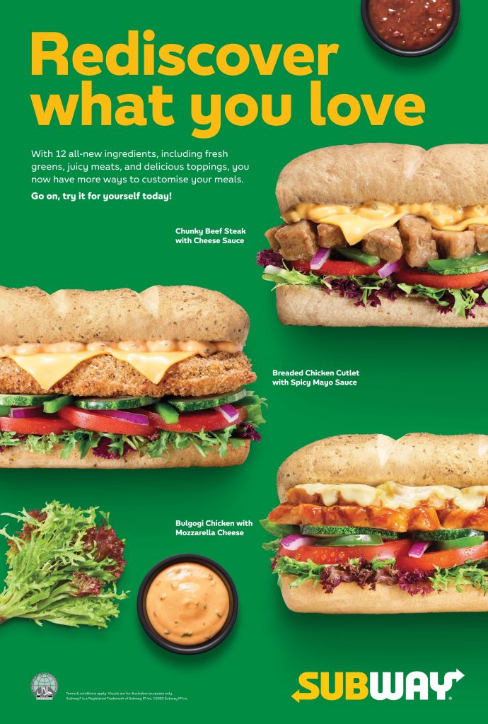 SUBWAY LAUNCHES NEW MENU WITH MORE FLAVOURS AND INGREDIENTS THAN EVER BEFORE | Why Not Deals 4