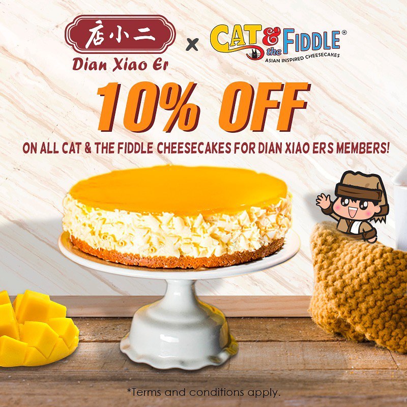 Dian Xiao Er x Cat & The Fiddle 10% Off Promotion ends 31 May 2020 | Why Not Deals