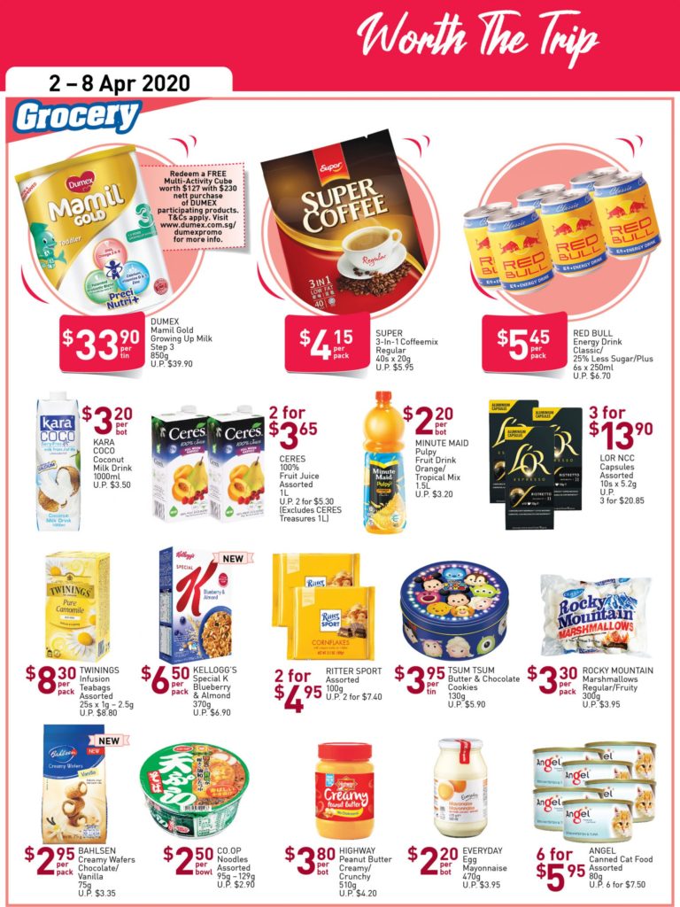 NTUC FairPrice SG Your Weekly Saver Promotion 2-8 Apr 2020 | Why Not Deals 2