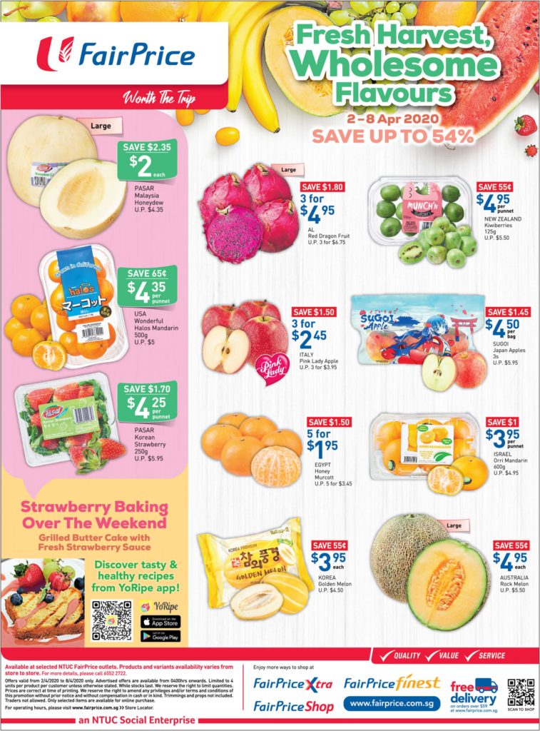 NTUC FairPrice SG Your Weekly Saver Promotion 2-8 Apr 2020 | Why Not Deals 7