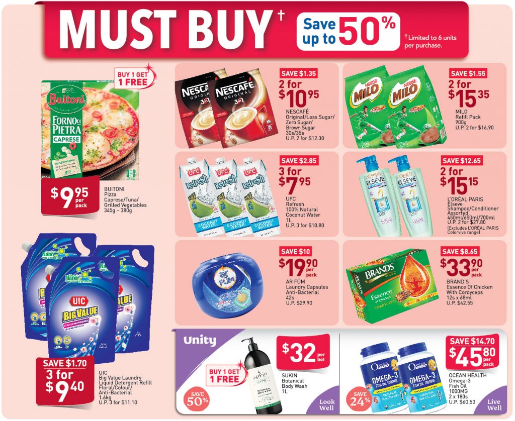 NTUC FairPrice SG Your Weekly Saver Promotion 30 Apr - 6 May 2020 | Why Not Deals
