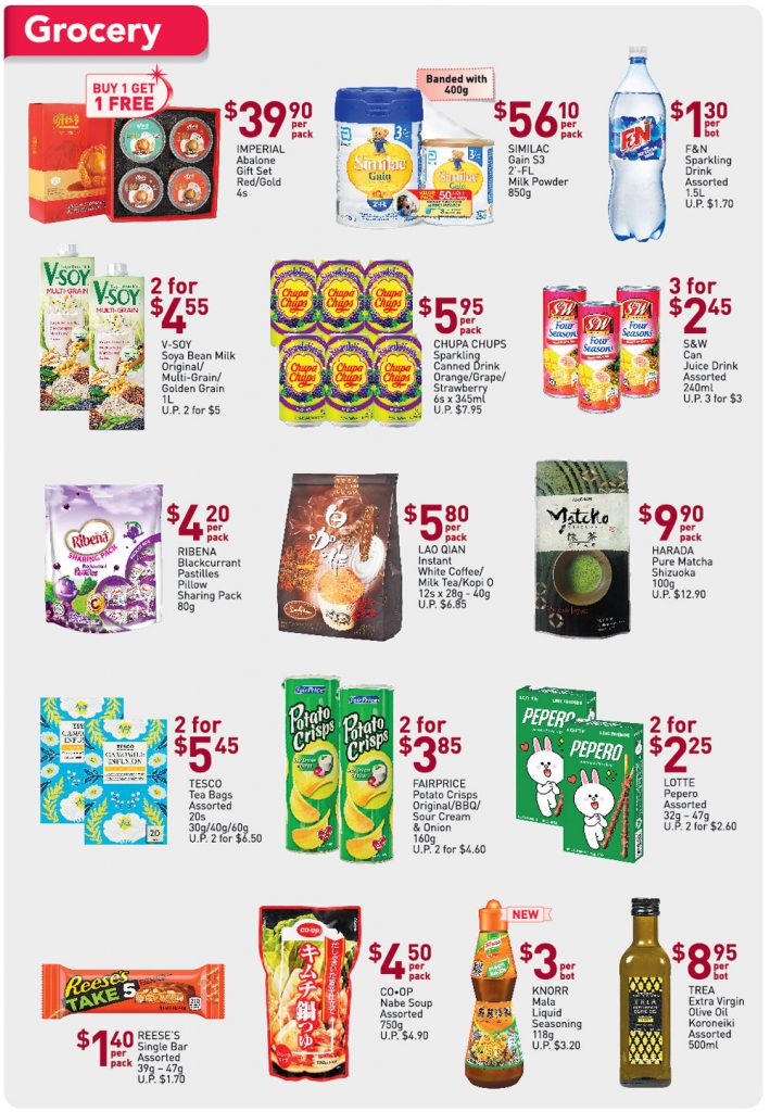 NTUC FairPrice SG Your Weekly Saver Promotion 30 Apr - 6 May 2020 | Why Not Deals 2