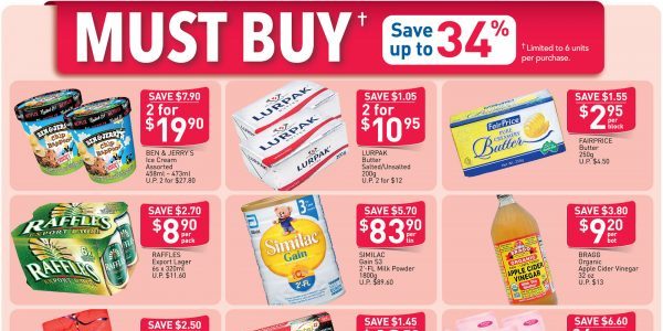 NTUC FairPrice SG Your Weekly Saver Promotions 16-22 Apr 2020