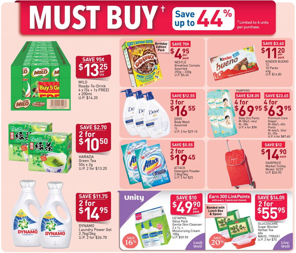NTUC Singapore Your Weekly Saver Promotion 23-29 Apr 2020 | Why Not Deals
