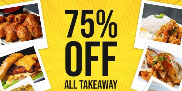 Stickies Bar 75% Off Takeaway Food Items