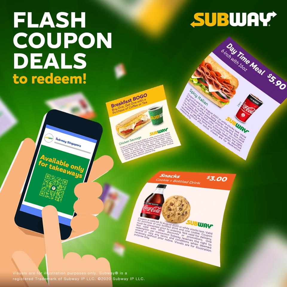 Subway Singapore Takeaway Promotions | Why Not Deals 1