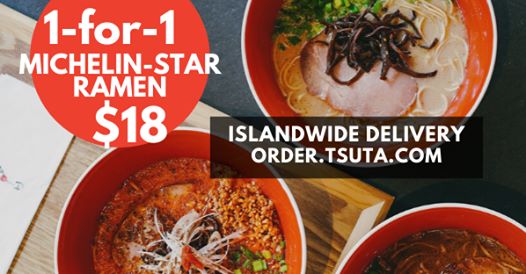 Tsuta Singapore Michelin-Star Ramen 1-for-1 Promotion | Why Not Deals