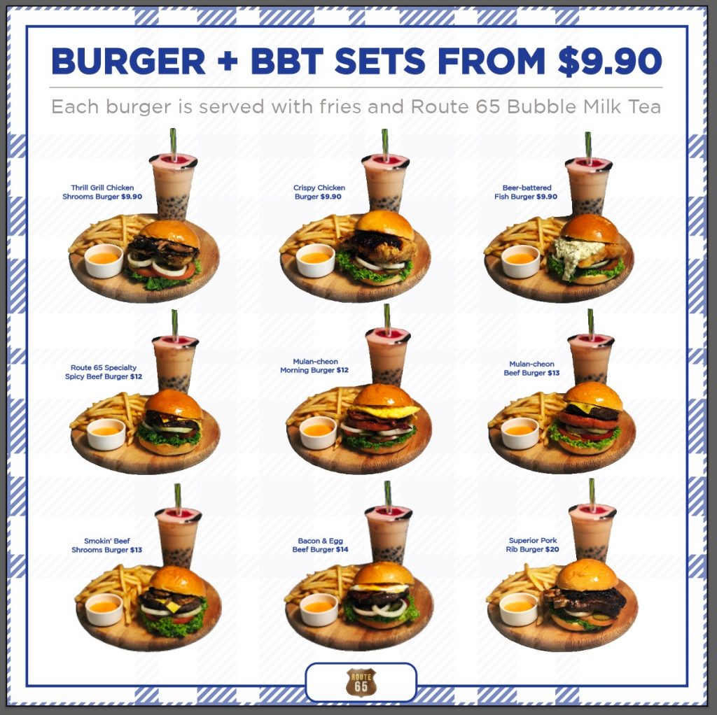 Route 65 presents to you THE BURGER BOBA COMBO! | Why Not Deals 1