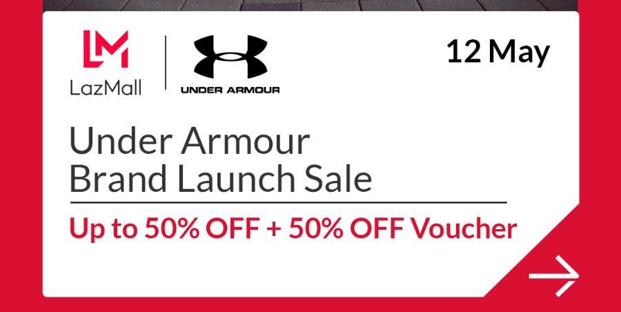 Under Armour x LazMall Launch Sale