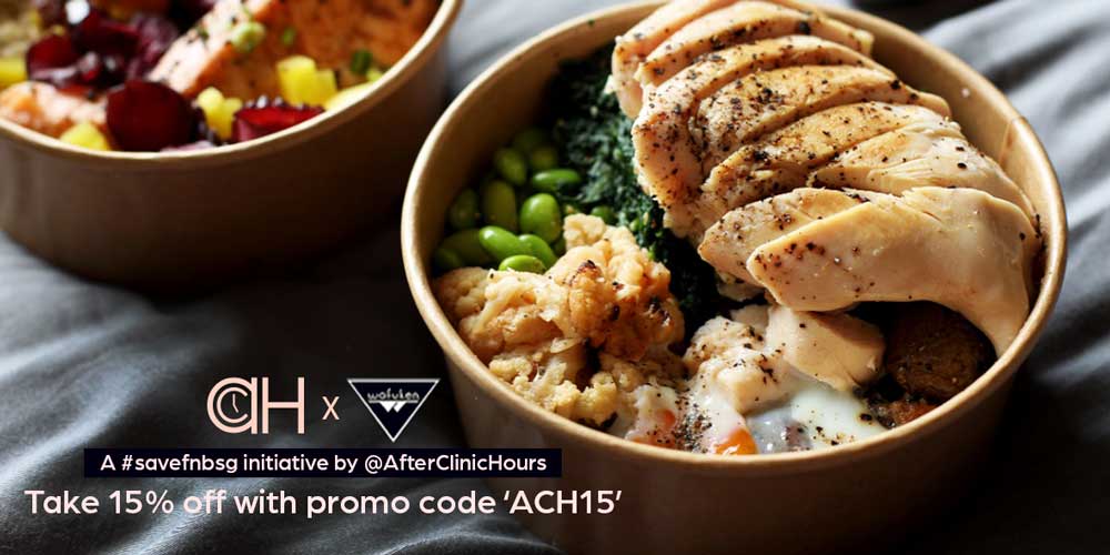 After Clinic Hours x Wafuken Promo: 15% off; free islandwide delivery with min $35 spending!