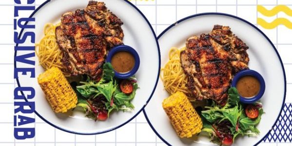 El Carbon Singapore 2 Charbroiled Chicken Chop for $15 GrabFood Promotion