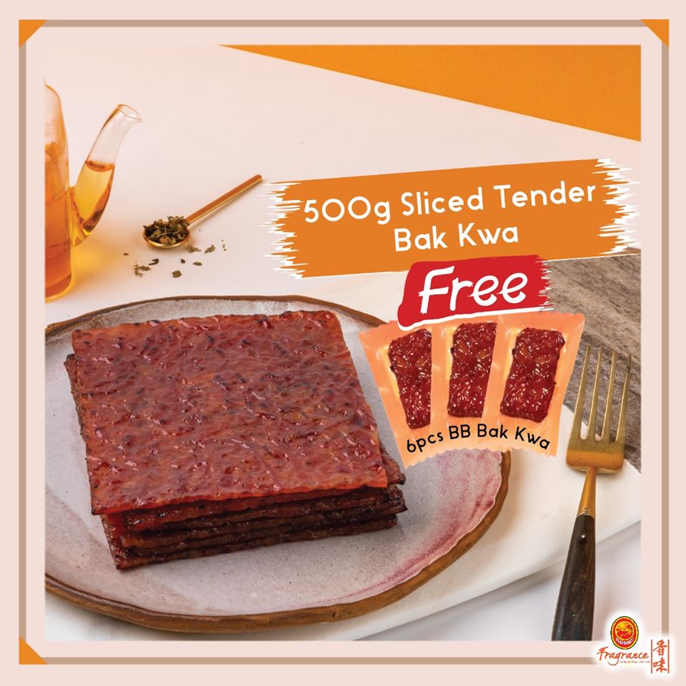 Fragrance Bak Kwa SG FREE 6pcs BB Bak Kwa & FREE Next Day Delivery Online Specials | Why Not Deals