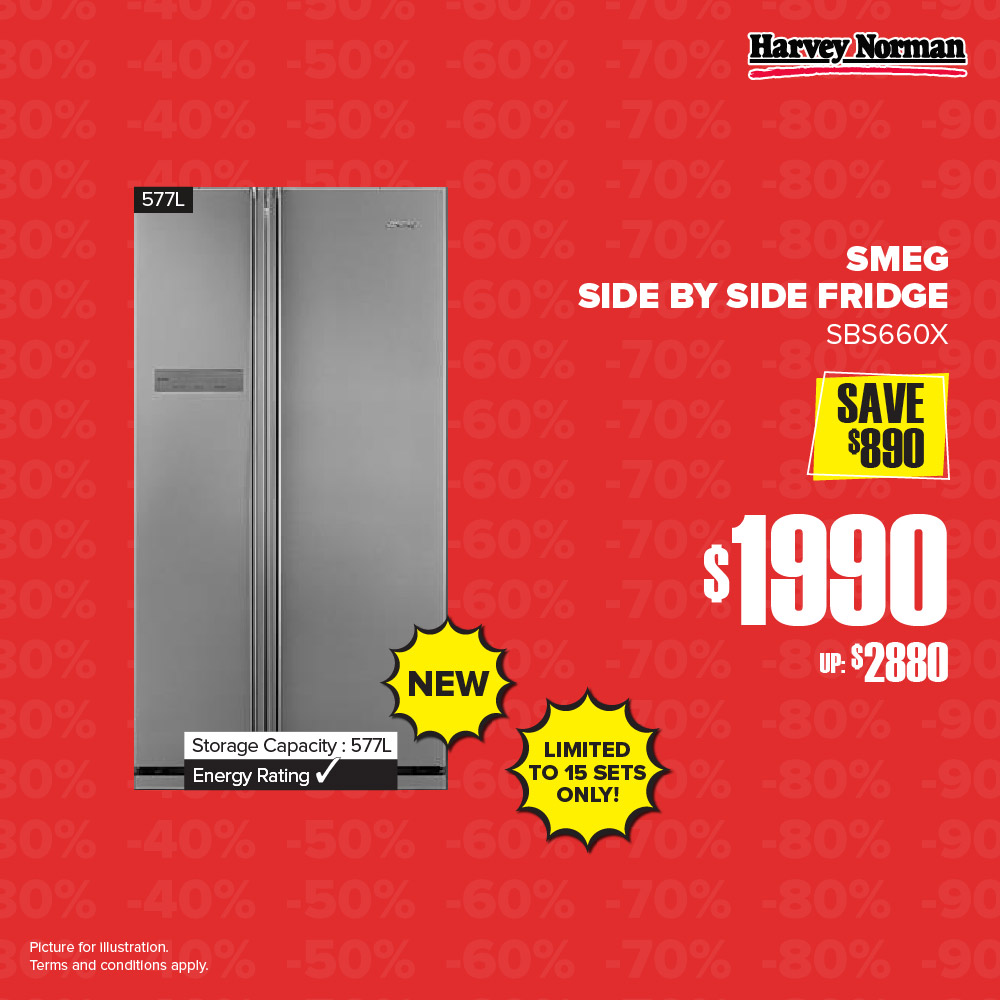 Harvey Norman Singapore 5 Days Impossible Sale Up to 60% Off Promotion | Why Not Deals 4