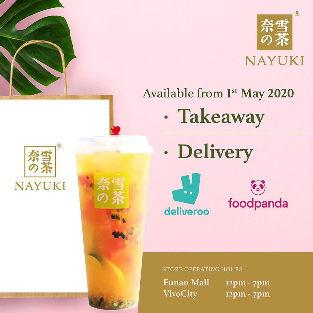 Nayuki 奈雪の茶 Singapore 1-for-1 Drinks Takeaway Promotion | Why Not Deals