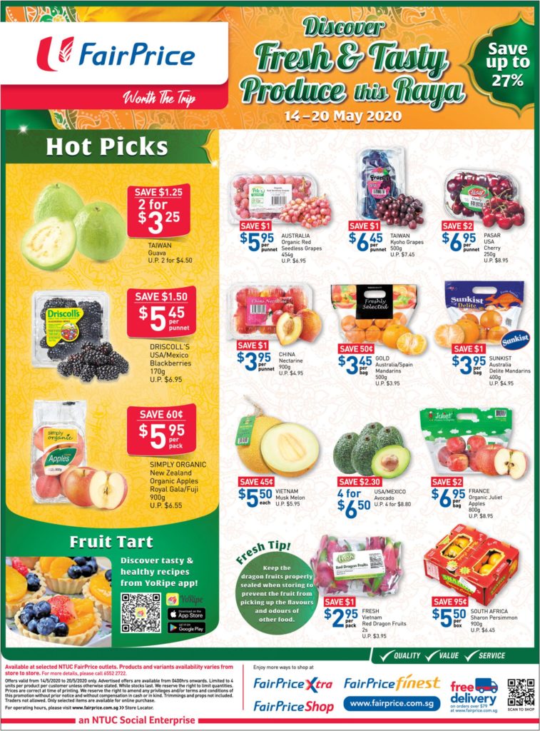 NTUC FairPrice SG Your Weekly Saver Promotion 14-20 May 2020 | Why Not Deals 9