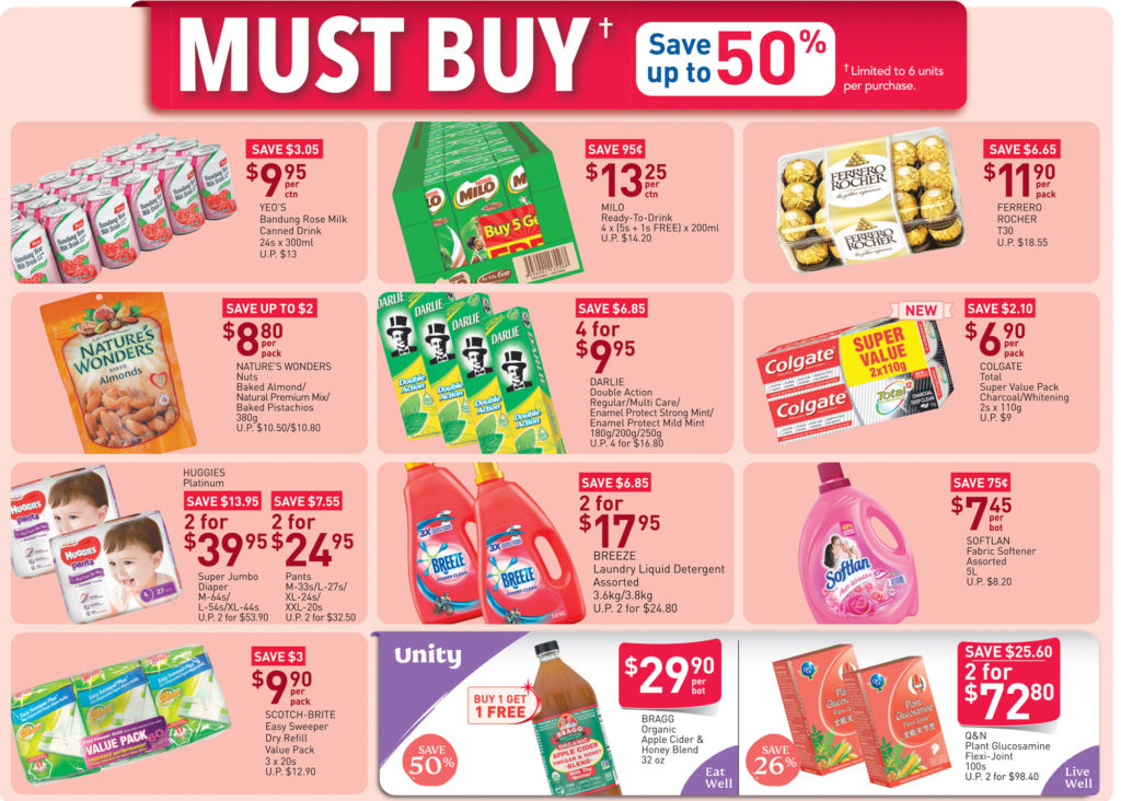 NTUC FairPrice SG Your Weekly Saver Promotion 14-20 May 2020 | Why Not Deals