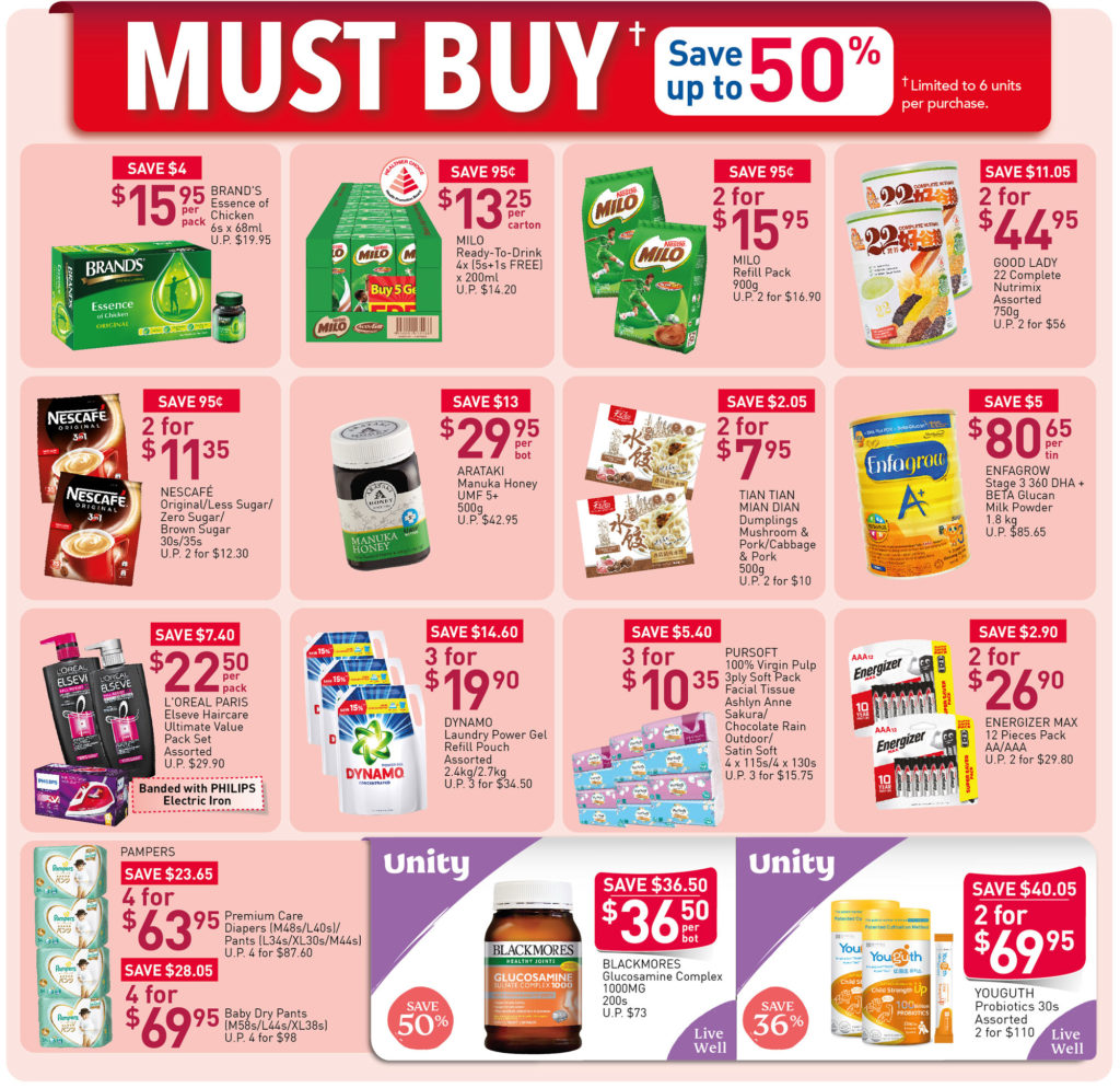 NTUC FairPrice SG Your Weekly Saver Promotion 28 May - 3 Jun 2020 | Why Not Deals