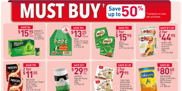 NTUC FairPrice SG Your Weekly Saver Promotion 28 May – 3 Jun 2020