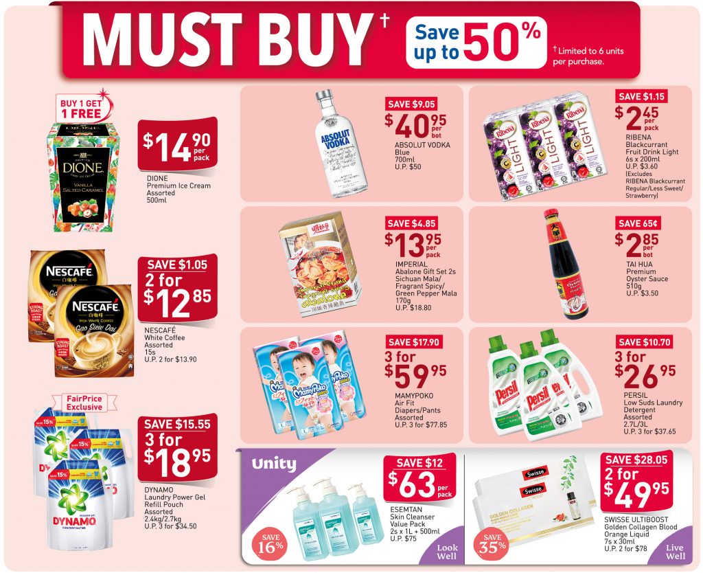 NTUC FairPrice SG Your Weekly Saver Promotion 7-13 May 2020 | Why Not Deals
