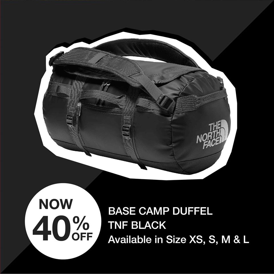 The North Face Singapore Facebook Exclusive 40% Off Base Camp Duffel | Why Not Deals 1