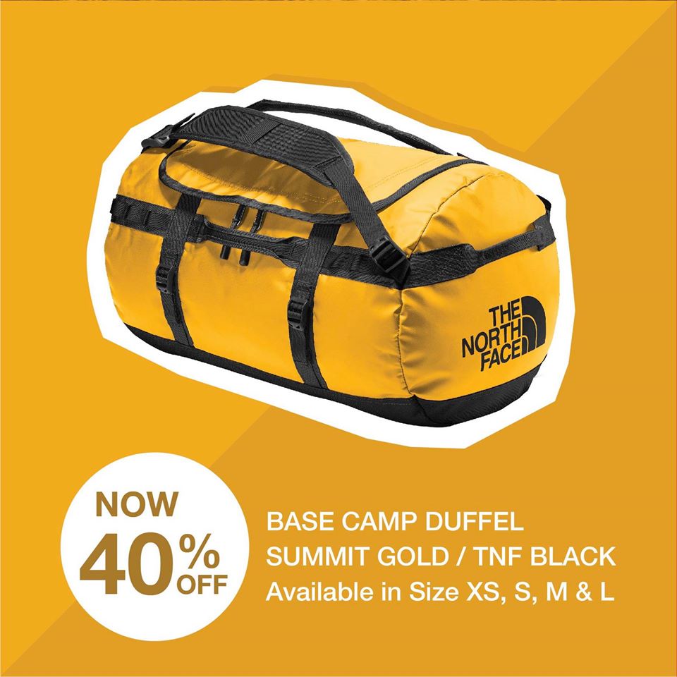 The North Face Singapore Facebook Exclusive 40% Off Base Camp Duffel | Why Not Deals 2
