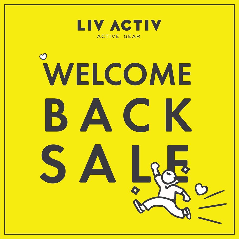 LIV ACTIV Singapore Welcome Back Sale Up to 50% Off Promotion ends 30 Jun 2020 | Why Not Deals