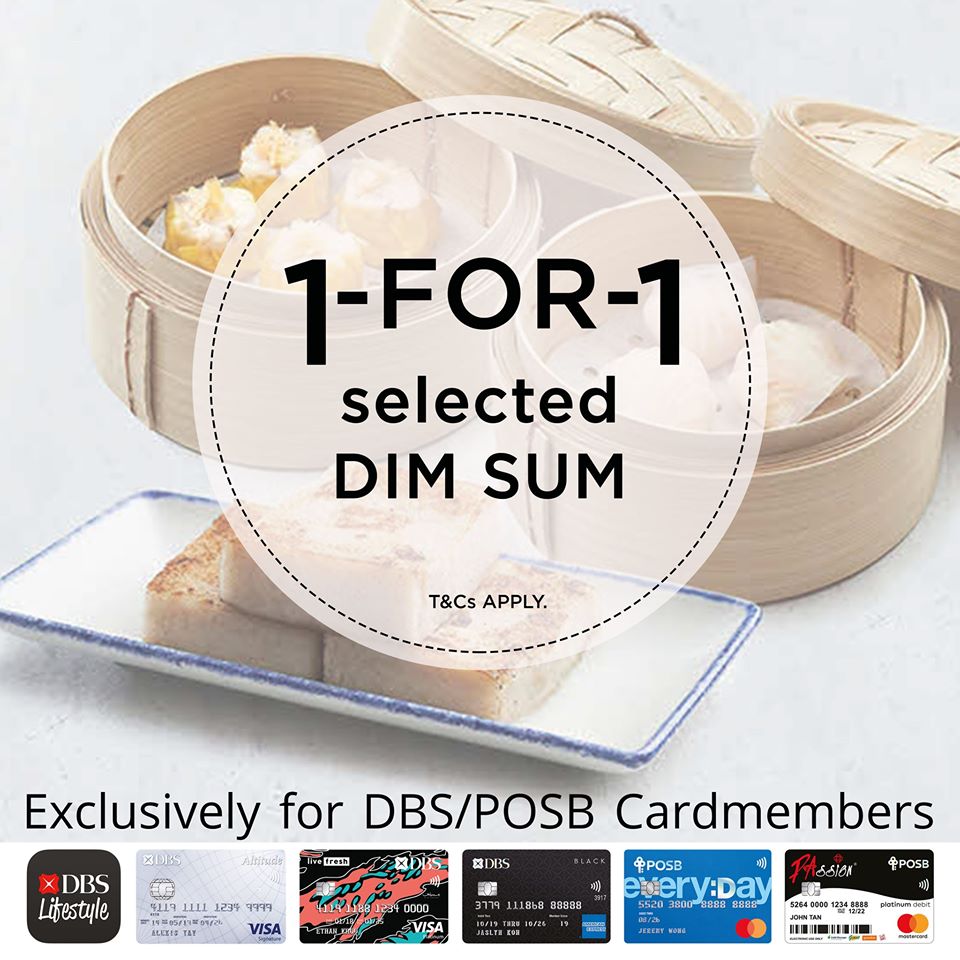Shang Social Singapore 1-for-1 Promo For DBS/POSB Cardmembers on Selected Dim Sum | Why Not Deals 2