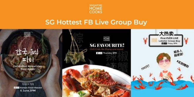 First Ever LIVE Canadian Lobster Group Buy at Up To 50% Discount in One of Singapore’s hottest FB