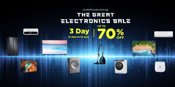 Audio House Great Electronics Sale Up to 70% Off Promotion