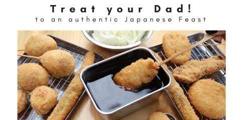Father’s Day Sets for Takeaway From $34+ At Kushikatsu Tanaka! (19 – 24 June 2020)