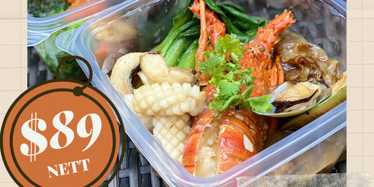 Lè Fusion Father’s Day Set: Luxurious Lobster & Abalone Seafood Feast under $90!