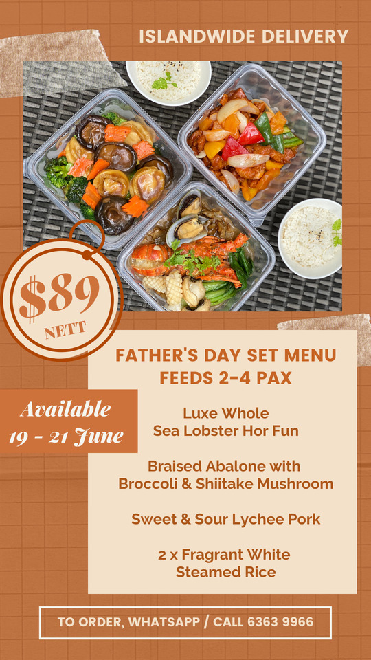 Lè Fusion Father’s Day Set: Luxurious Lobster & Abalone Seafood Feast under $90! | Why Not Deals 1