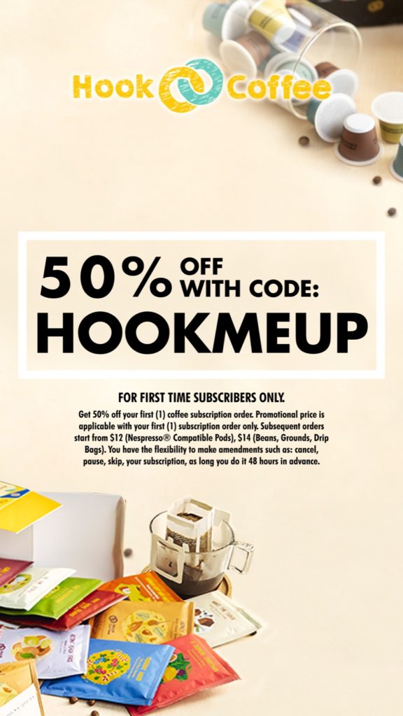 Hook Coffee Offers New Subscribers 50% Off Their First Purchase! | Why Not Deals 1