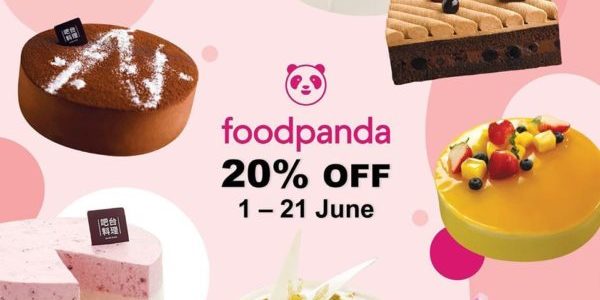 Barcook Bakery Singapore 20% Off Chilled Cakes on foodpanda