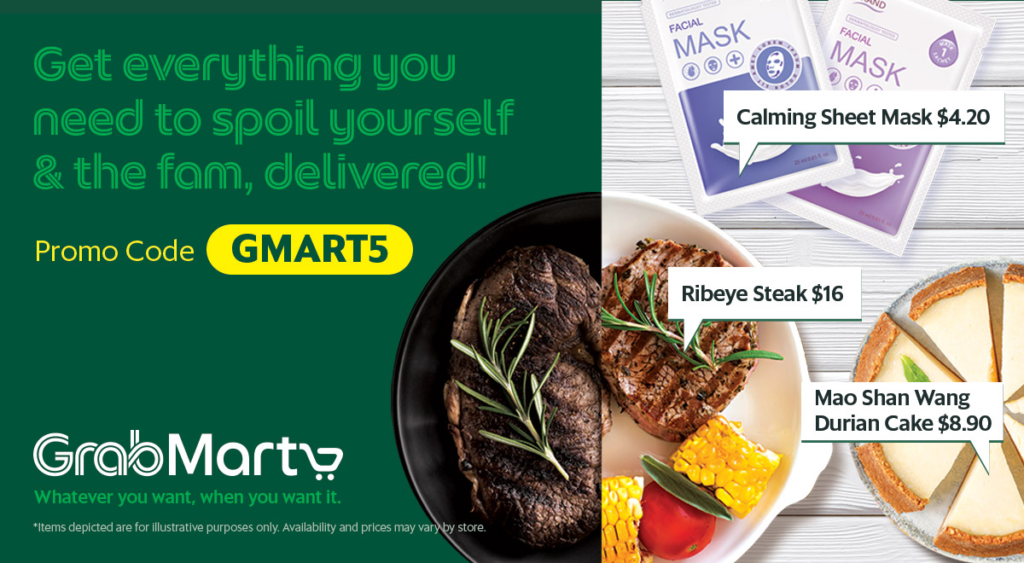 Grab Singapore $5 Off Up to 3 Deliveries From Any GrabMart Store | Why Not Deals 1